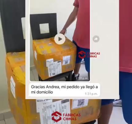 Cliente importador de ropa